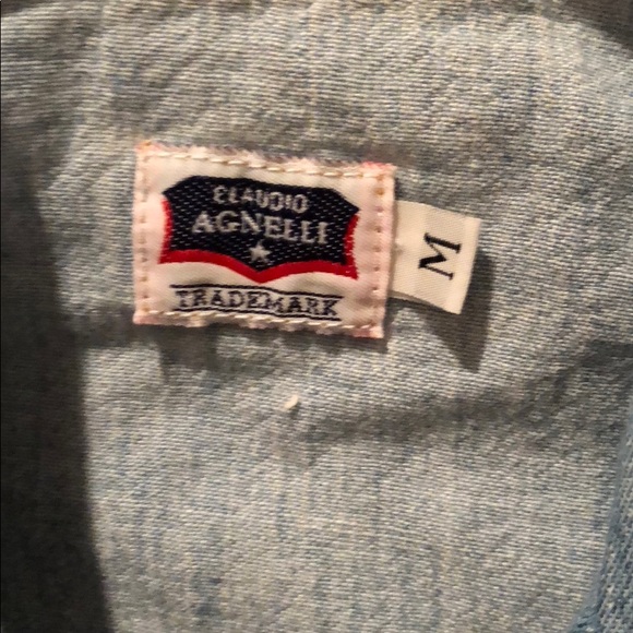 Claudio Agnelli  sleeveless, tie crop top Sz. M - Picture 3 of 5